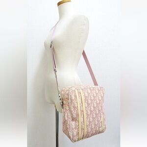 Dior Pink and Cream Crossbody Bag